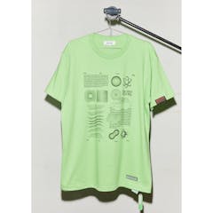 Koji Shiouchi x AtoZ MUSEUM® x BODYSONG.:Particle-T_KSxBS./GREEN(AZ13-T04)【Mサイズ】
